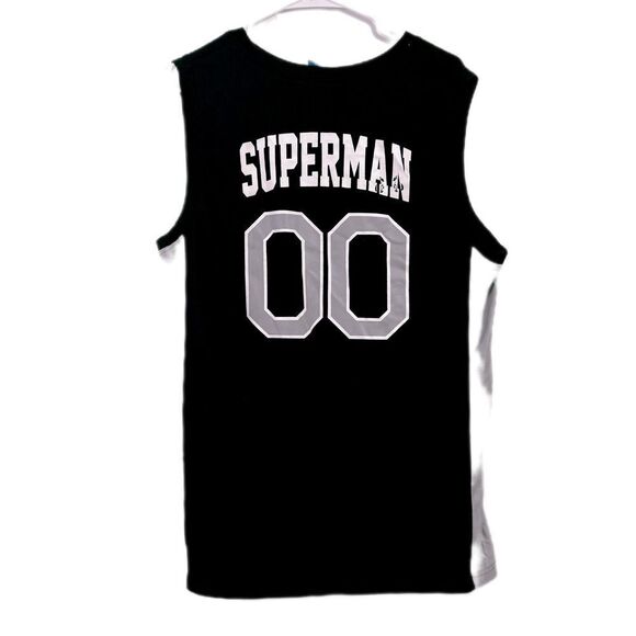 DC Comics Black and Gray Superman Tank Top - Picture 2 of 4